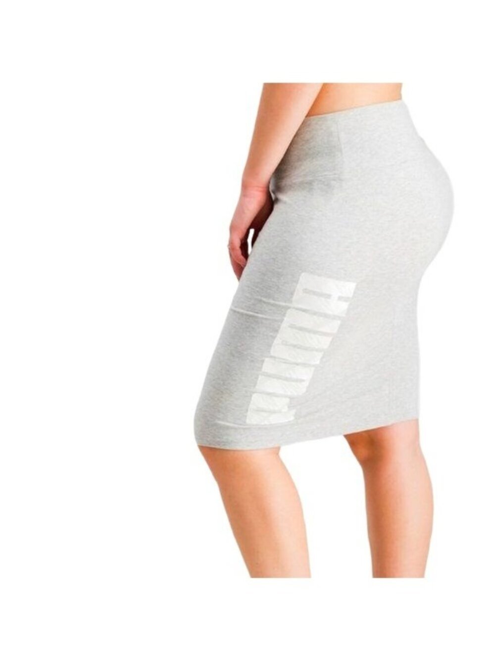 Puma Gray Pencil Skirt